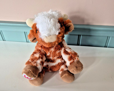 BUILD A BEAR Highland Cow Smallfrys Plüsch Mini Kleinspielzeug, sehr guter Zustand