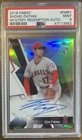 2018 Topps Finest Shohei Ohtani Mystery Redemption Auto RC /99 PSA 9