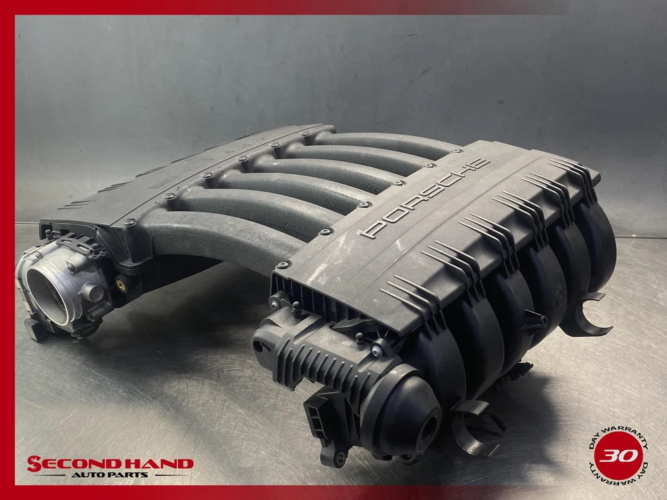 2009-2018 PORSCHE CAYENNE (958) 3.6L M55.02 VR6 ENGINE INTAKE MANIFOLD - Image 4 of 4