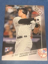 Topps 2017 Now Aaron Judge #OS-75 Yankees Rookie Card RC New York Yankees. rookie card picture