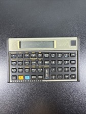 Vintage 1986 HP 12C Financial Calculator - MADE IN USA -
