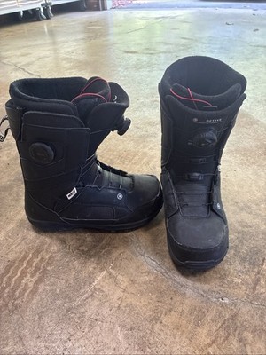 Ride Octave Mens Ski Snowboard Boots Size 9.5 Black
