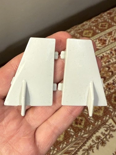 Vintage 1983 Hasbro GI Joe Skystriker Set of 2 Engine Covers Hatch Door Part