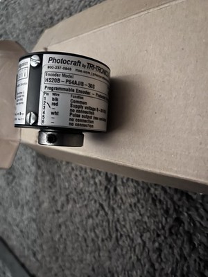 Photocraft by Tri-Tronics HS20.5-P64AJ/8-30S programmable hollow shaft encoder