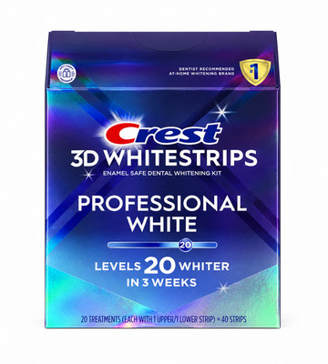 Crest 3D Whitestrips Professional White Teeth Whitening Kit 20 Treatments New