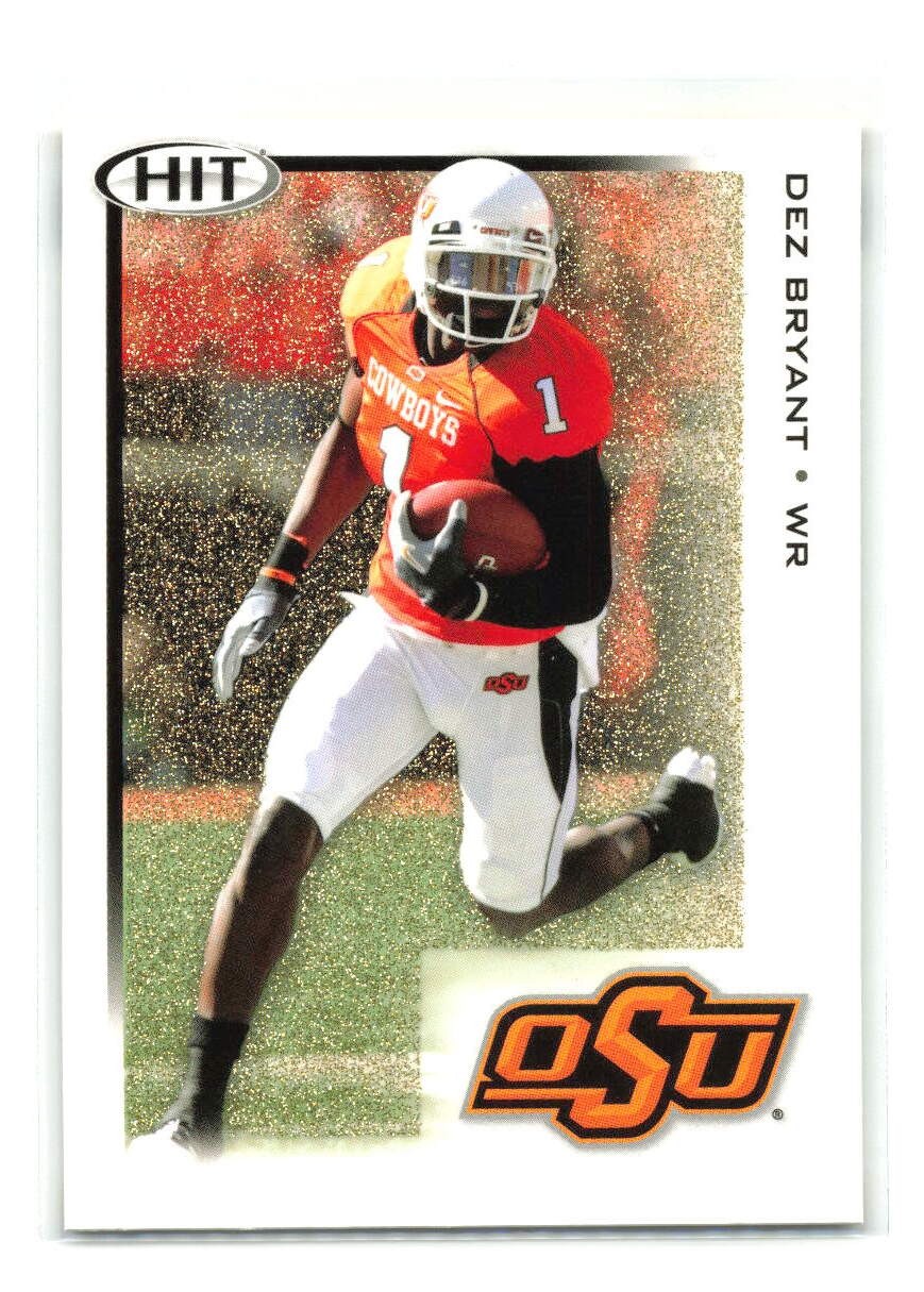 Dez Bryant - 2010 SAGE HIT #100 Gold - Oklahoma State Cowboys