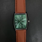 Vintage Seiko Slim Quartz Barrel 30MM Mens Wrist Watch - Comes With New Battery