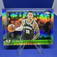 Kyle Kuzma 2025-26 Topps Chrome Refractor #118 Milwaukee Bucks