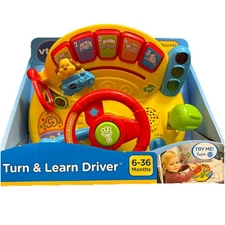 Tech Turn & Learn Driver 6-36 Months Learning Toy