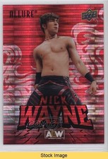 2024 Upper Deck Allure AEW Red Pulsar Nick Wayne #33 READ 5yy