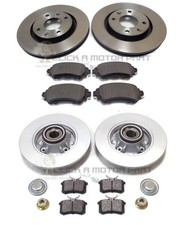 Pastillas Discos Freno Delanteras Y Traseras Citroen C4 11-15 (Delanteras 266mm + Manual H/B)