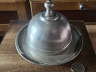 VTG Comptoir de Famille LA BRASSERIE DU SQUARE DEPUIS Silver Plate Serving Dish — photo 1