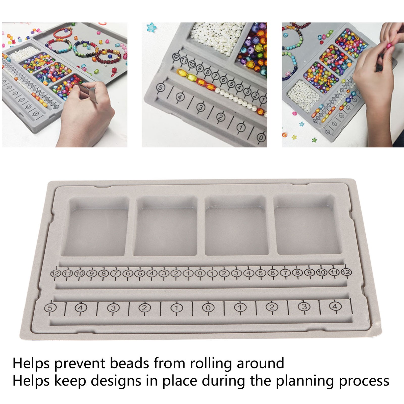 Bead Design Mat Soft Surface Beading Board For Necklace Bracelet Making //