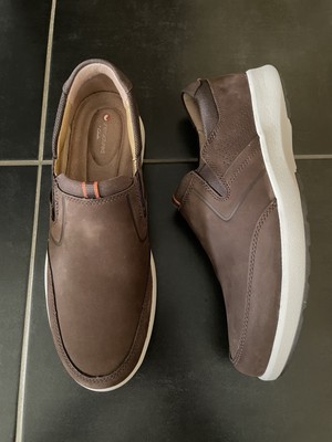 Mens Clarks Un Trail Step Size 10 Brown Nubuck UK