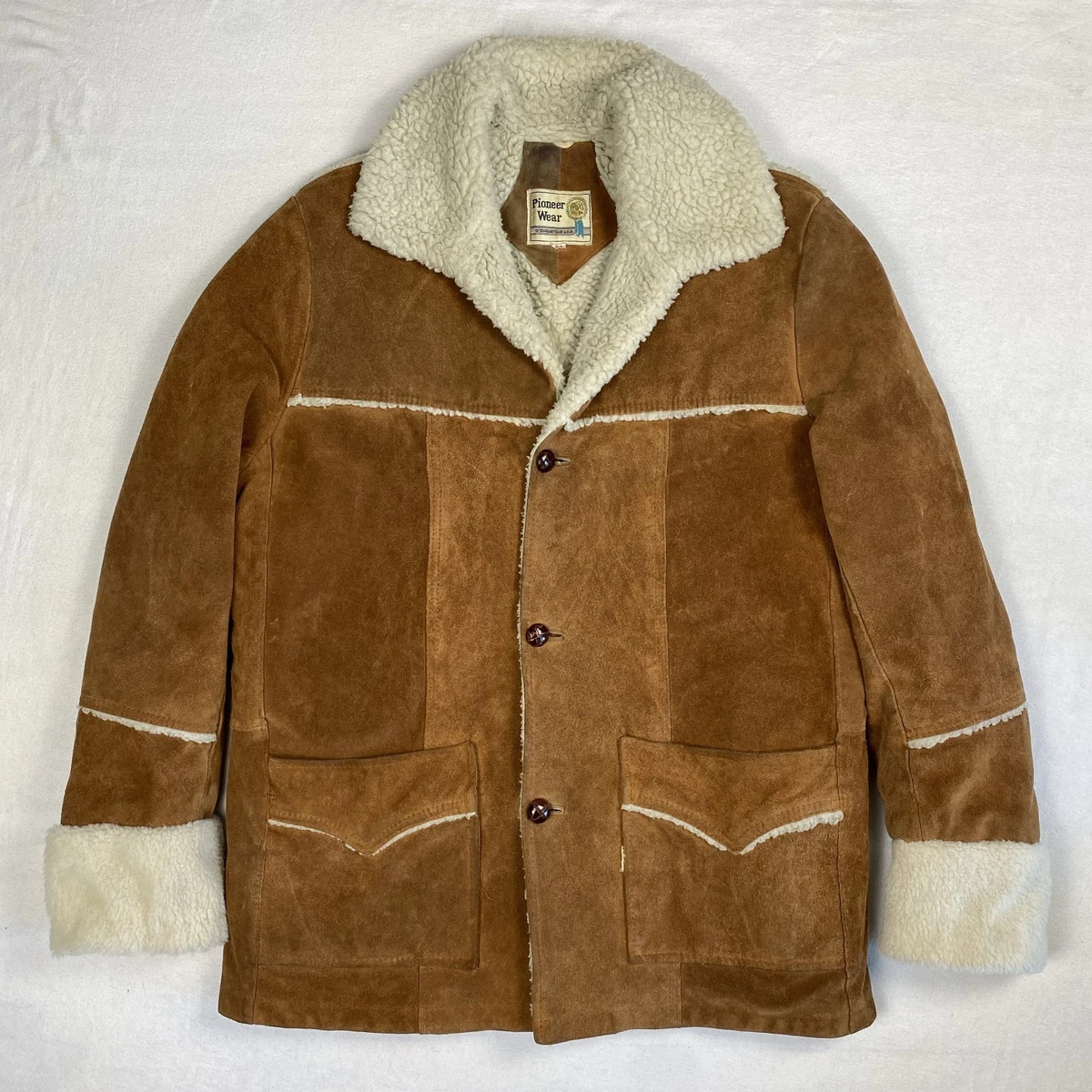 Pioneer Wear Coats, Jackets & Vests for Suede Outer Shell Men for