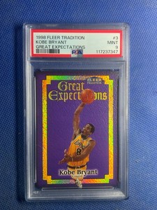 Kobe Bryant 1998 Fleer #3GE Great Expectations Price Guide Kobe Bryant 1998 Fleer #3GE Great Expectations Price Guide