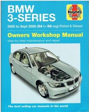 BMW E90 E91 318i 320i 325i 330i 318d 320d 325d 330d SAL ESTATE 05- MANUALE RIPARAZIONE