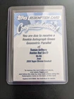 2026 Topps Chrome Roman Anthony RC Auto Geometric Refractor /99 Redemption💎