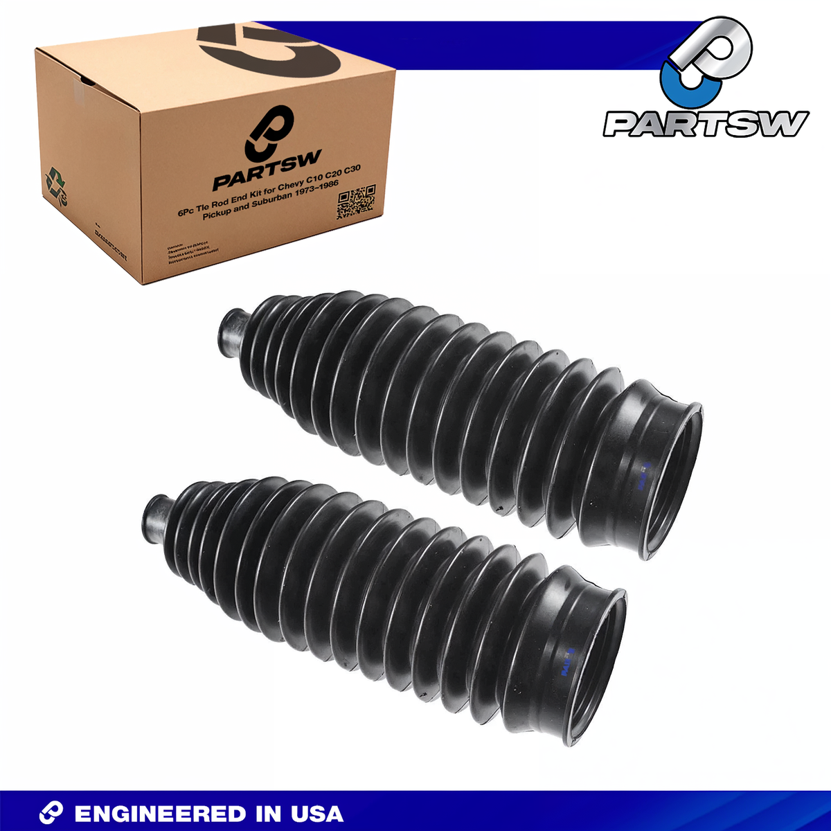 2 Pc Rack & Pinion Bellow Boots Kit, Bellows Kits - Aazon Canada