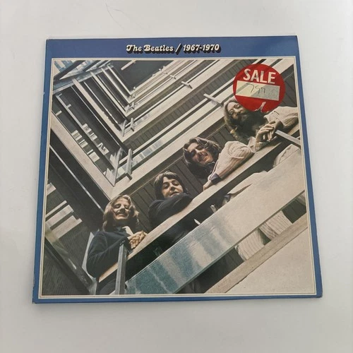 The Beatles 1967-1970 Apple Records Pcsp718 Double LP Gatefold Cover