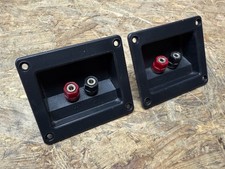 2 Stück Lautsprecher Kabel Anschluß teile für Arcus Lautsprecher Made in Norway