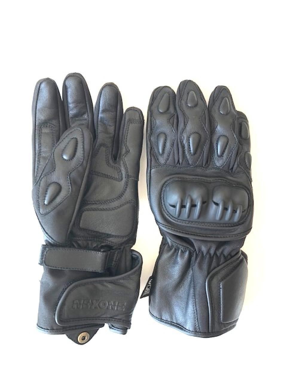 Gant moto ete Nexone Homme noir Parma souple et ultra aere taille L