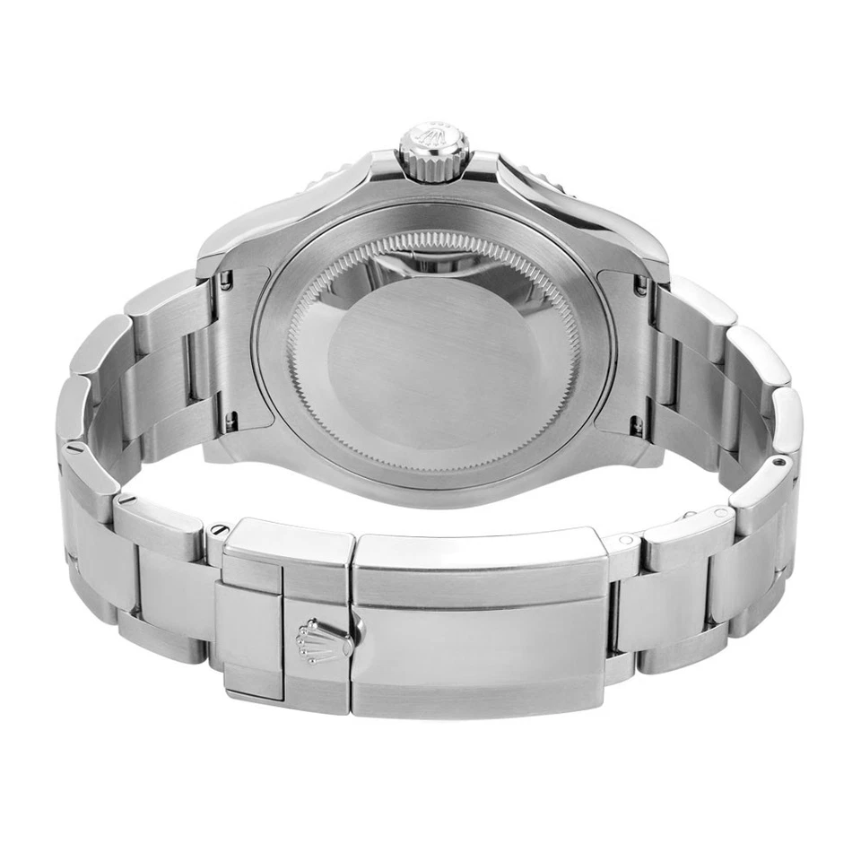 Rolex Yacht-Master Watch 40MM Rhodium Index Hour Markers Dial Platinum - Image 4 of 4