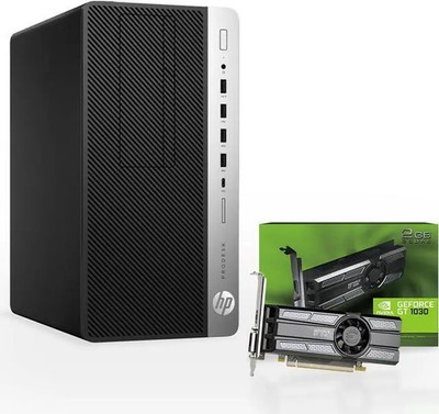 HP Prebuilt Desktop Intel i5 + GeForce GT 1030 GPU 1080p 1TB SSD 16GB DDR4