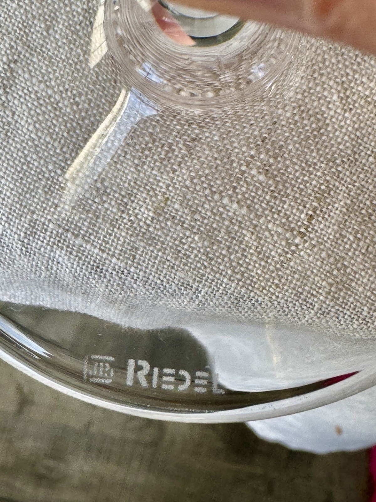 Riedel Veritas Cabernet Merlot Red Wine Glass Single Crystal Excellent