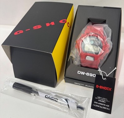 Casio G-SHOCK DW-6900TR-4JR 30th Anniversary Red Watch Japan New