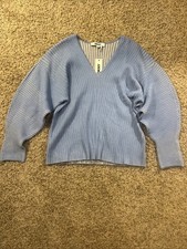 NWT DKNY Women  s V-Neck Sweater Size XL