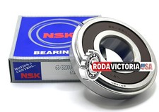 NSK 63/32 DDU NR BALL BEARING, RUBBER SEALED  SNAP RING 32x75x20mm 63/32 2RSNR