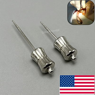 Dental Broken Root Remnant Extractor Apical Fragments Extractions Long/Short