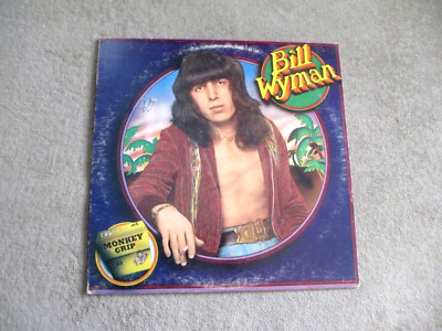 BILL WYMAN / MONKEY GRIP '74 LP Rolling Stones COC-79100 VG/EX UltraSonic