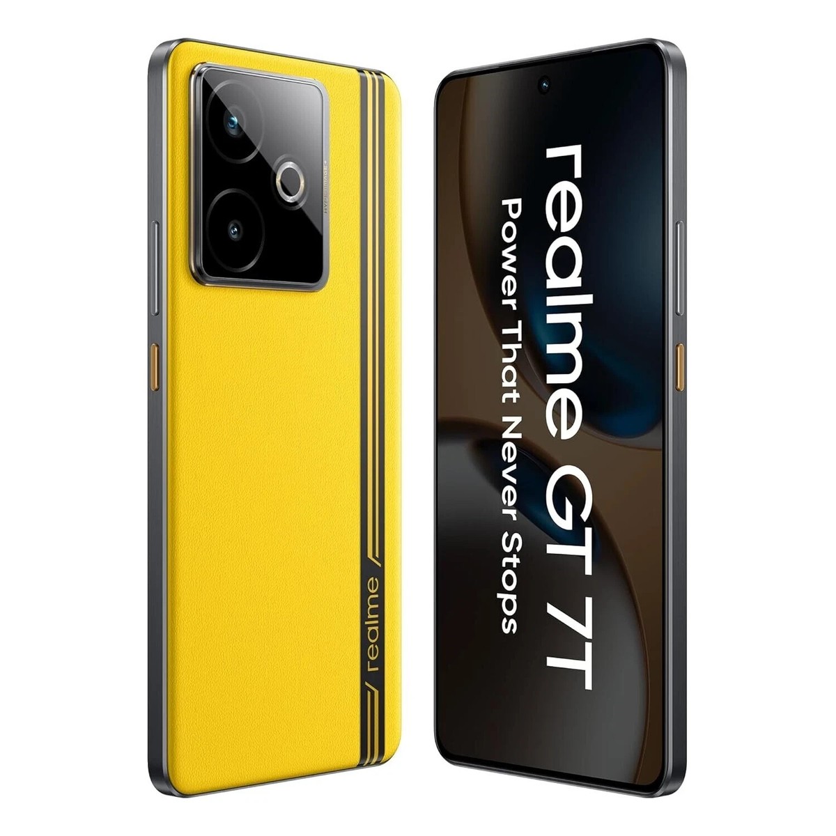 realme GT 7T (12 GB RAM-256 GB Storage-Yellow)Global Version “NO