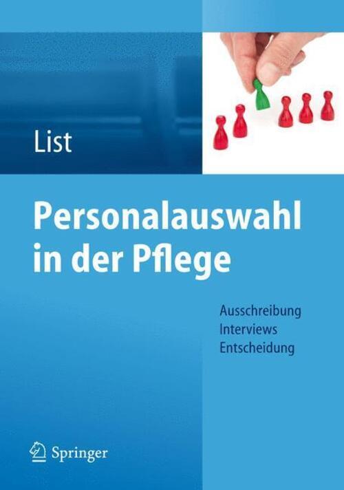 Thumbnail - Personalauswahl In Der Pflege | Karl-heinz List | Taschenbuch |