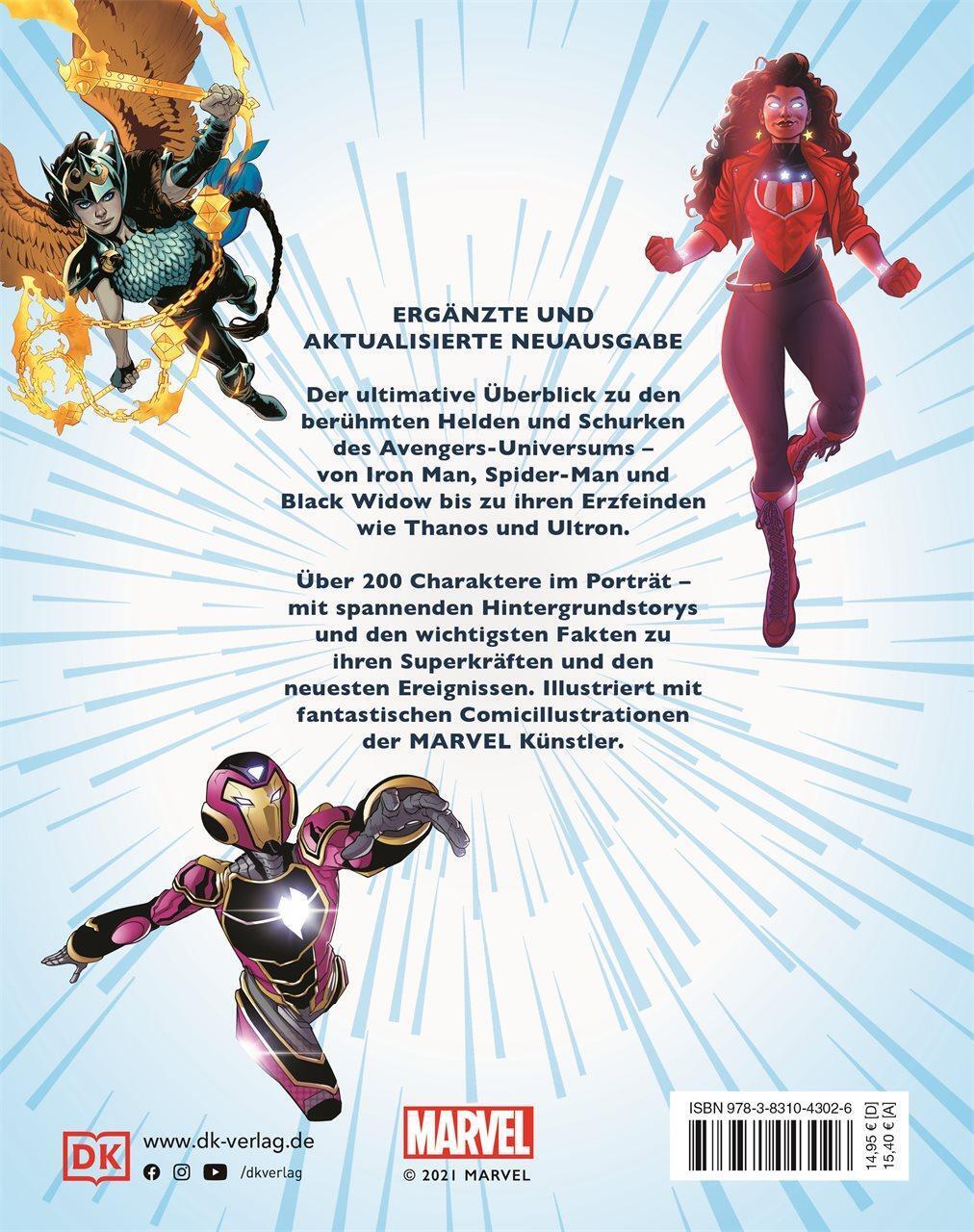 Thumbnail - Marvel Avengers Lexikon Der Superhelden Neuausgabe | Alan Cowsill |
