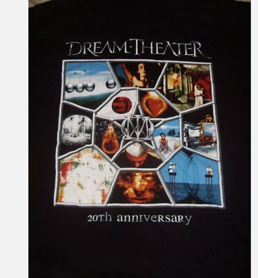 Dream Theater 20th Anniversary T-Shirt Unisex Tee Best Gift S-5XL