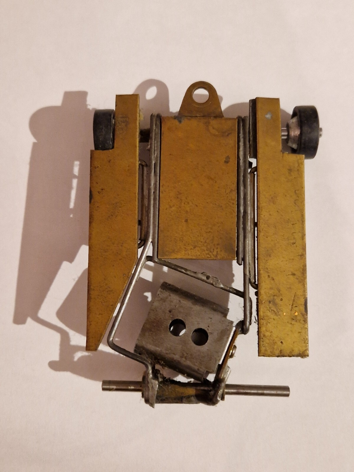 Hand built retro vintage anglewinder slot car chassis eBay