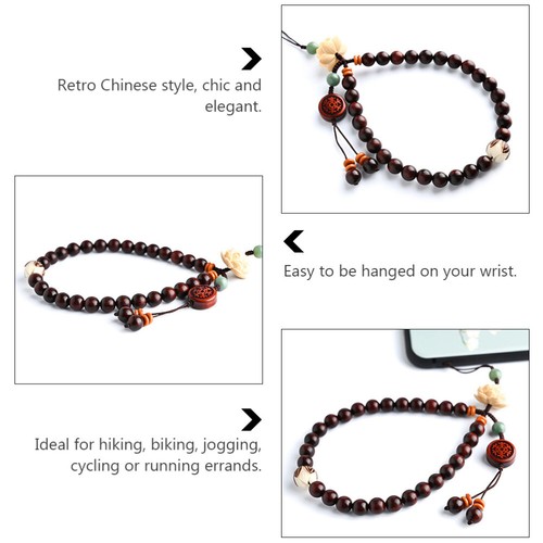 Des Accessoires Pour Téléphone Mobile Bracelet Perlé Chaîne Poignet - Zdjęcie 9 z 12