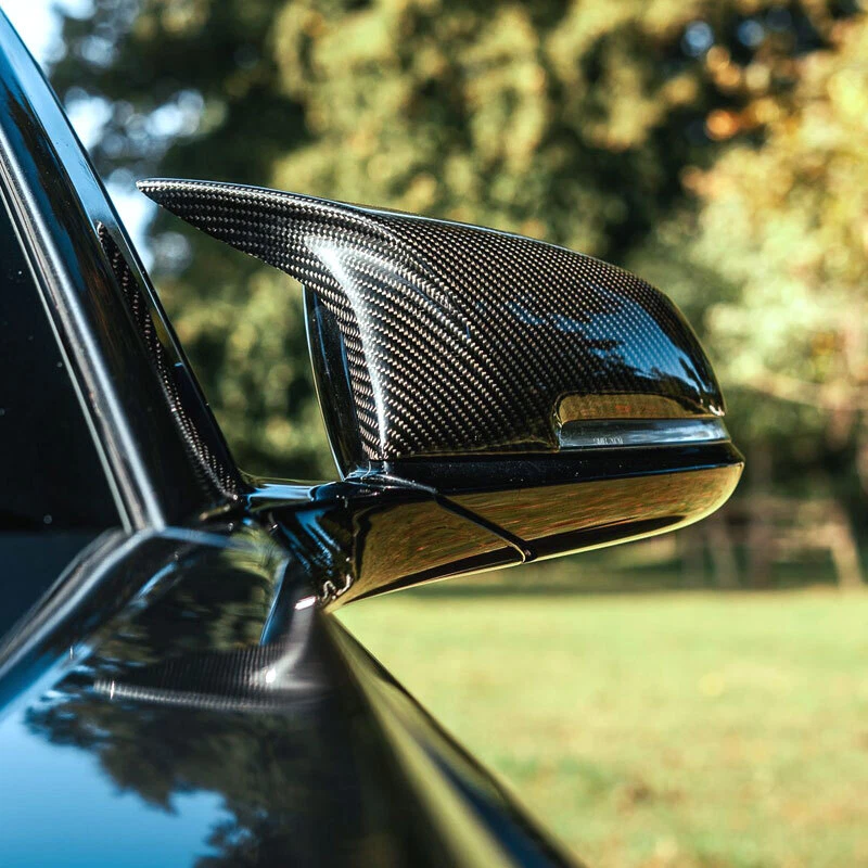 Tapas de fibra de carbono estilo M para BMW Serie 1 F20 F21 M135i M140i Foto 2 de 4