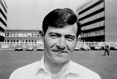 Harry Pilling Lancashire at Old Trafford Cricket Ground in Manchest- Old Photo