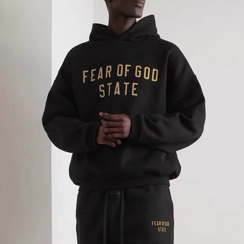 Fear of God State Essentials Pullover Hoodie Warm Sweatshirt Jumper Sweater Fear of God State Essentials Pullover Hoodie Warm Sweatshirt Jumper Sweater