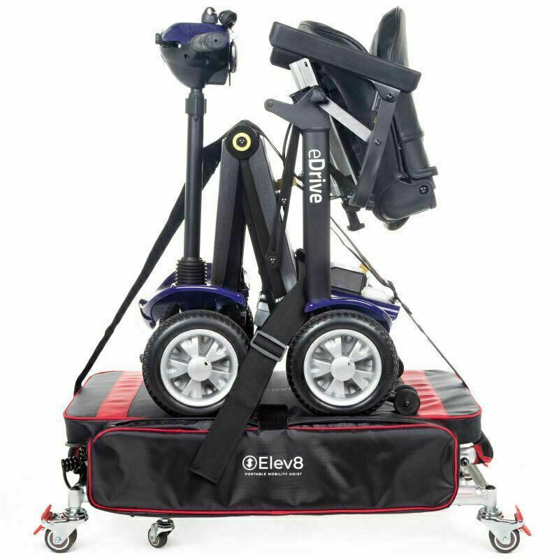 Elev8 Portable Mobility Scooter - Powerchair Platform Lift Car Hoist inc Battery