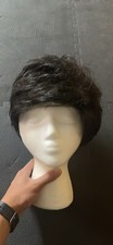 Lady Girl Bob Wig Women's Short Straight Bangs Full Hair Wigs Cosplay Party