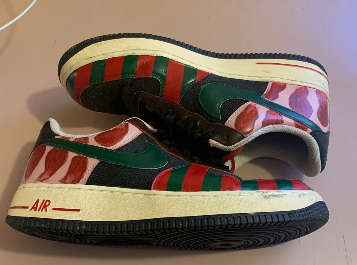 Air force 1 freddy krueger sales