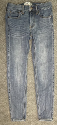 Abercrombie Kids Super Skinny Blue Jeans SLIM 11/12 - Picture 3 of 14