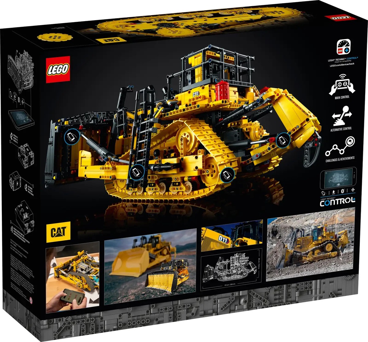 LEGO TECHNIC: App-Controlled Cat D11 Bulldozer (42131) NIB