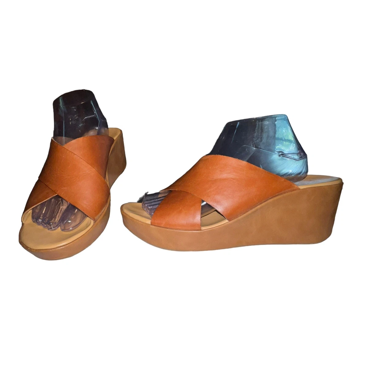 Korks madera wedge best sale sandal