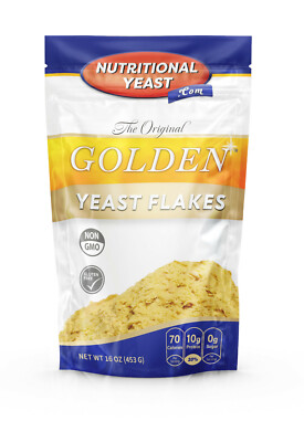 GOLDEN  Yeast Flakes | Nutritional Yeast (1 lb)
